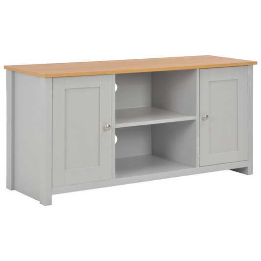 TV Cabinet Grey 120x39x58 cm - Modern-Style, Sturdy, and Practical