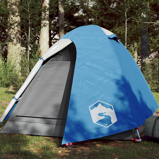 Camping Tent Dome 2-Person Blue Waterproof - Explore the Outdoors with Comfort