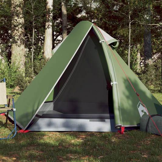 Camping Tent Dome 2-Person Green Waterproof - Enjoy the Outdoors in Style!
