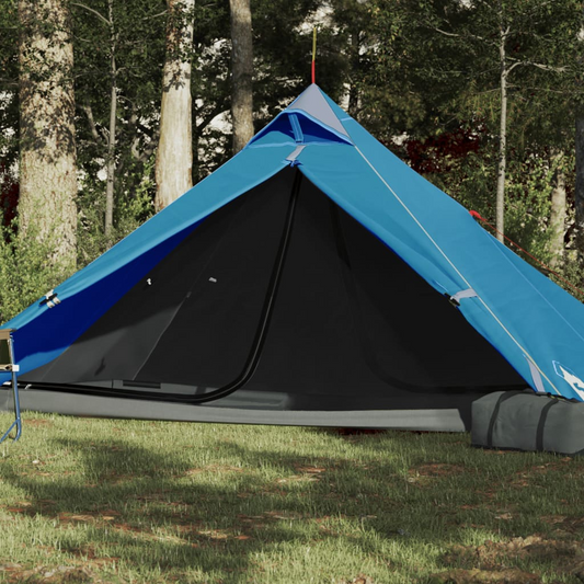 Camping Tent Tipi - 1-Person, Blue, Waterproof - Outdoor Adventure Essential